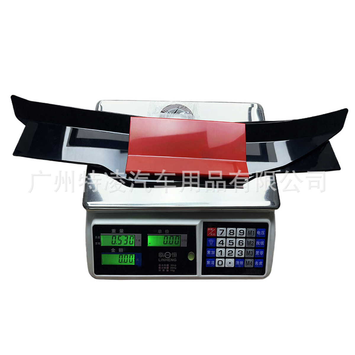 Universal Three-Section Adjustable Blade-Style Rear Spoiler for Car Roof, Adhesive-Type Modified Decorative Trunk Spoiler