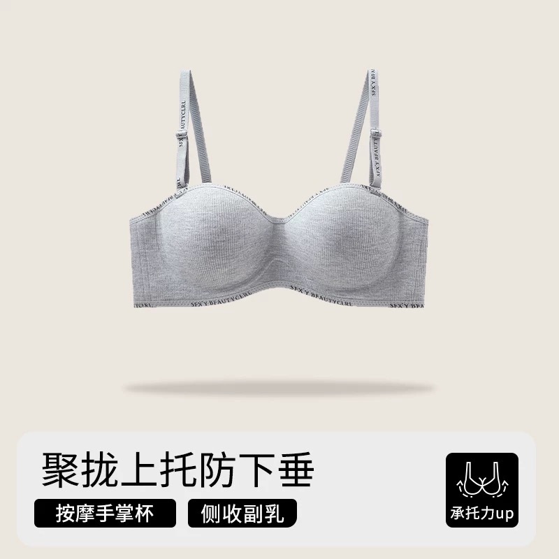 Venta directa de fábrica comercio electrónico transfronterizo Sudeste de Asia Vietnam Tailandia damas sin costuras sujetador de recogida lateral cómodo