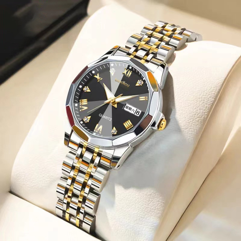 8077 gold and black - individual watch