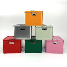 食品级马口铁正方形怀旧复古饼干喜糖伴手礼中秋包装通用收纳铁盒