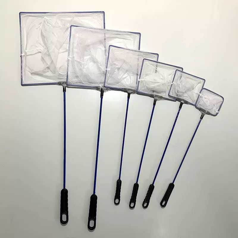 厂家供应 鱼捞水族箱 鱼缸鱼池渔捞渔具 实用鱼网金鱼观赏鱼抄网