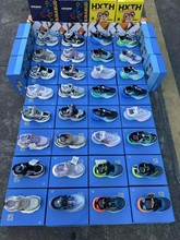 皮面男童鞋子品牌尾货中大童防水女童学生运动鞋透气球鞋透气轻便