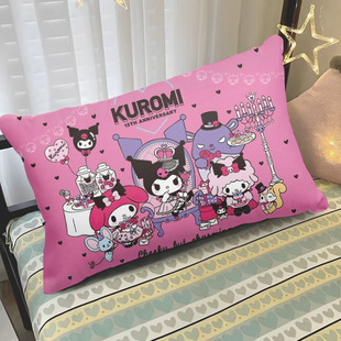 Pillow Cute Cartoon Double-sided Core Pillowcase Cute Q Meng Children's Room Dormitory Pillow Factory Outlet