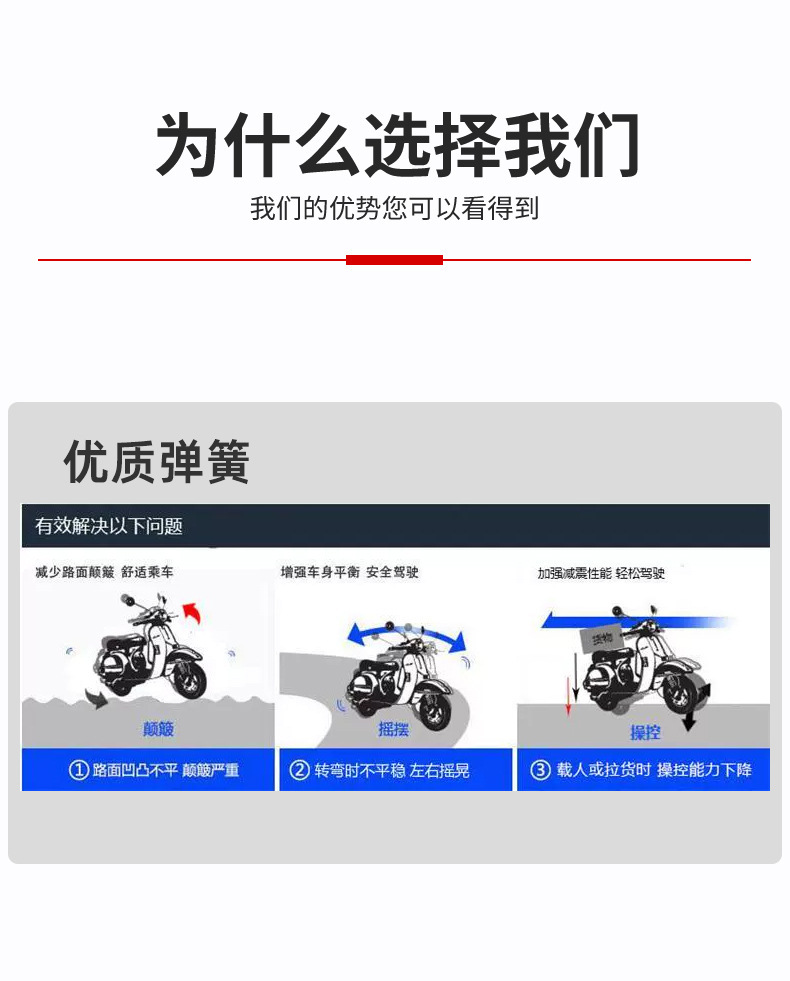 GN125 front shock absorber suitable for Suzuki Prince Shock Absorber Front Fork Motorcycle 125 Modified Front Shock Absorber