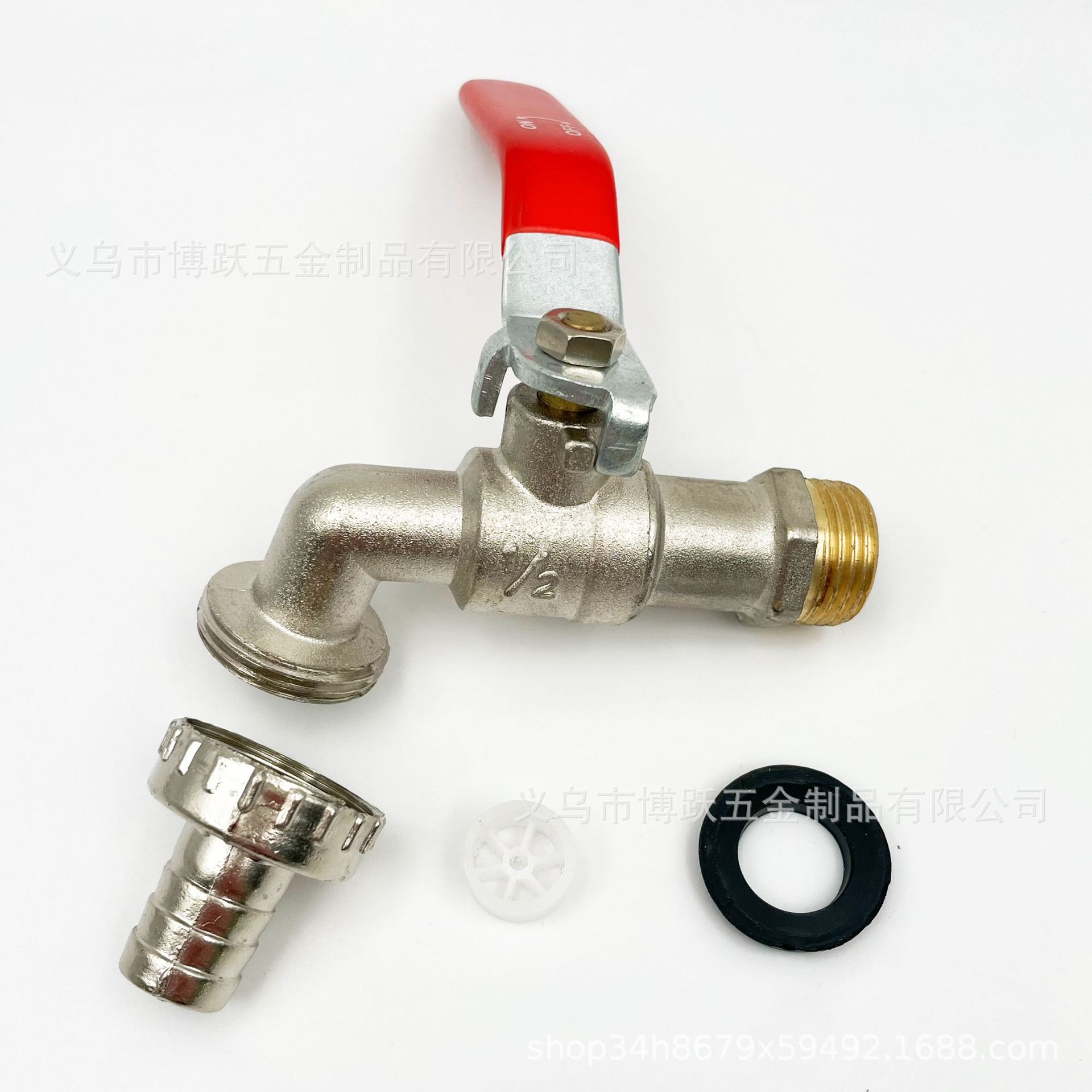 Half copper and half zinc faucet, 4-point and 6-point flat handle faucet, cross-border washing machine, garden ball core, quick-boiling faucet Application Scenario