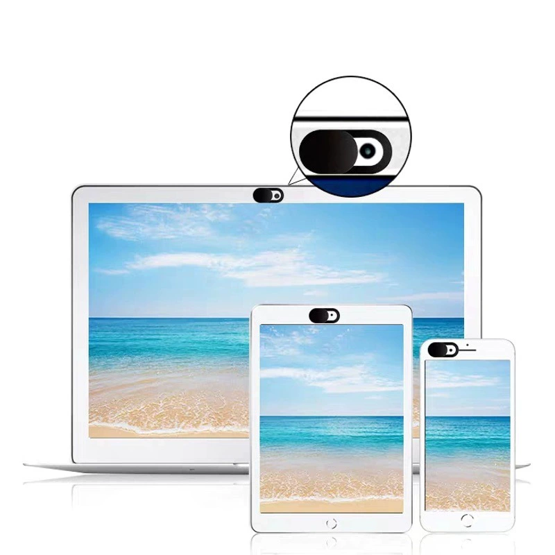 Защитная крышка камеры крышка объектива мобильного телефона Металлическая крышка с защитой от взлома Крышка для веб-камеры