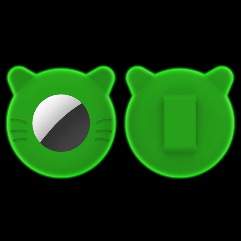 Aplicable a Apple Airtag cubierta nueva cachorro gatito collar cubierta de silicona localizador cubierta protector de pérdida