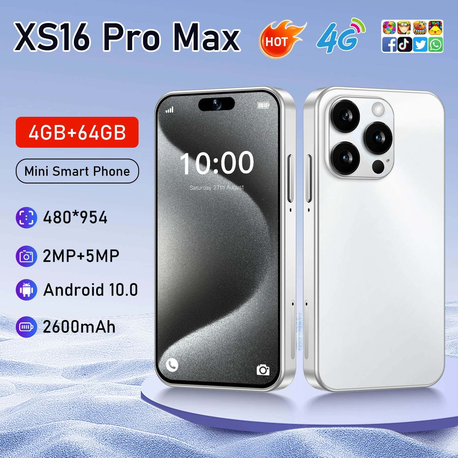 (Cross-border trading), Google, small quad-core smartphone, Android 4.0, 4.0 inch, 4G