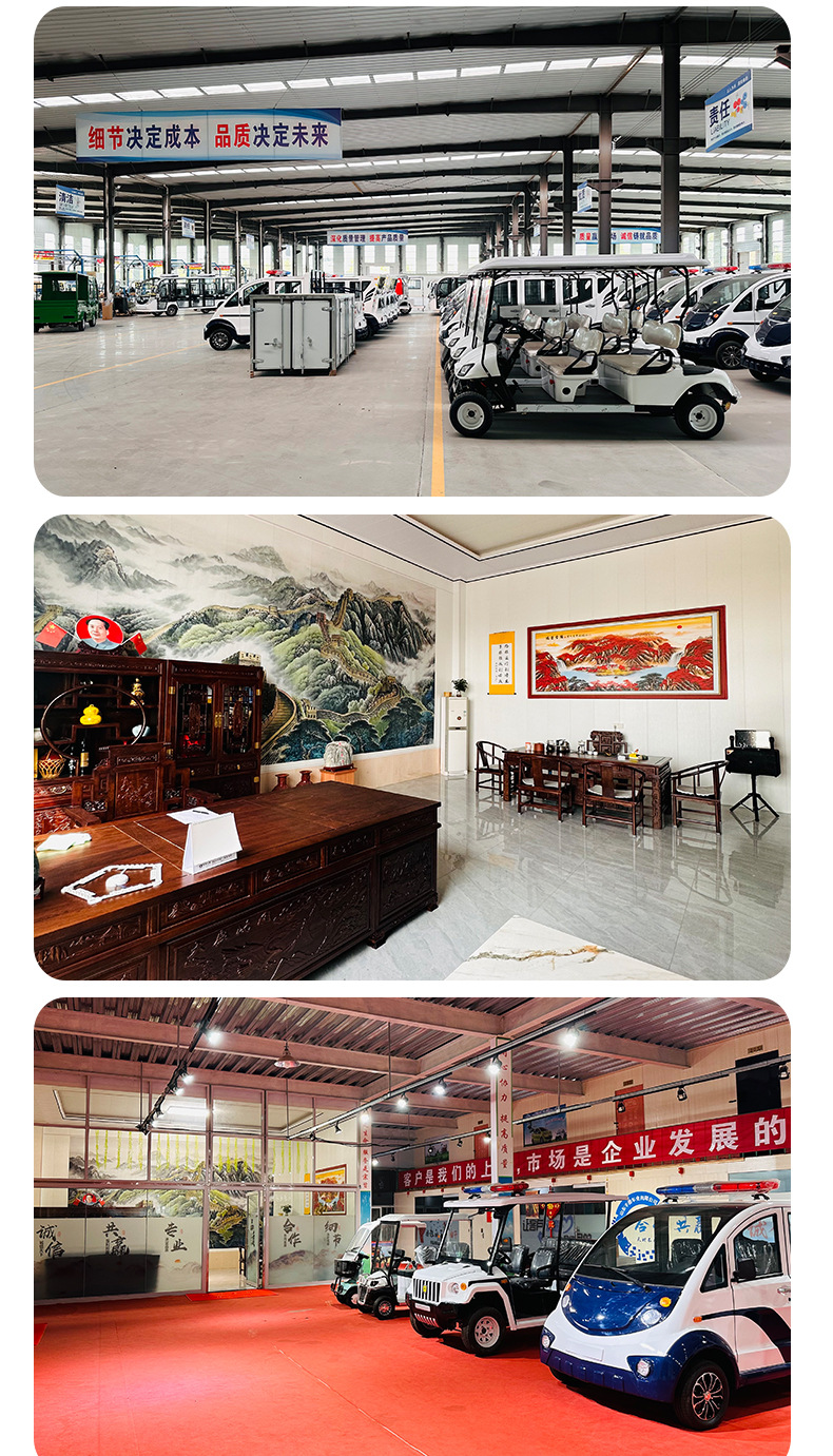 Factory-Made Electric Four-Wheel Sightseeing Cars, Classic Cars, Golf Carts, Four-Seater and Six-Seater Battery Cars, Exclusively for Cross-Border Sales