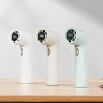 跨境新品高速涡轮手持风扇迷你便携式 100档调速大风力手持小风扇