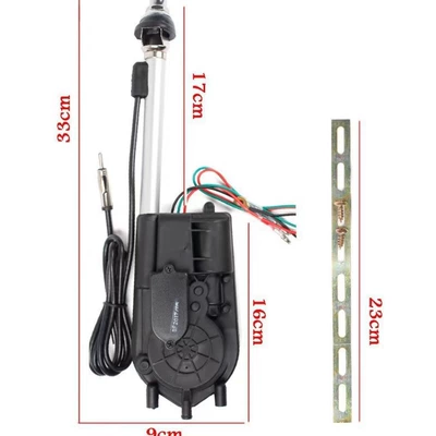 Car telescopic antenna car signal electric antenna car automatic radio antenna remote control lifting automatic antenna (vehicle antenna)