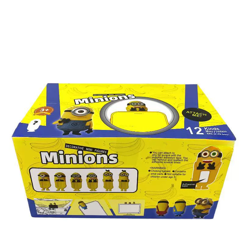 Blind box SonnyAngel Minion Angel фигурка, коллекционная наклейка-автоорнамент, случайно 12 видов
