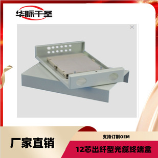 Factory Direct Sales 2/4/6/8/12/24/48 Core Port Optical Cable Fusion Splice Box Fiber Optic Terminal Box