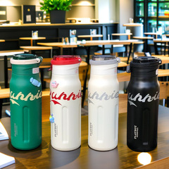 花花公子巴洛克聯名男士保溫杯高顏值便攜男女情侶簡約時尚水杯創