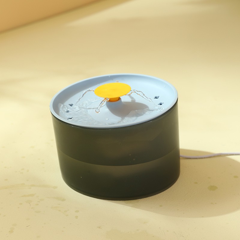 Gato automático dispensador de agua móvil dispensador de agua de bucle mudo filtro alimentador de agua de perro suministros de mascotas