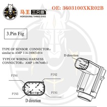 CROUSE IK003325WH BOT-06750  BACK WARNING SENSORS�������״�