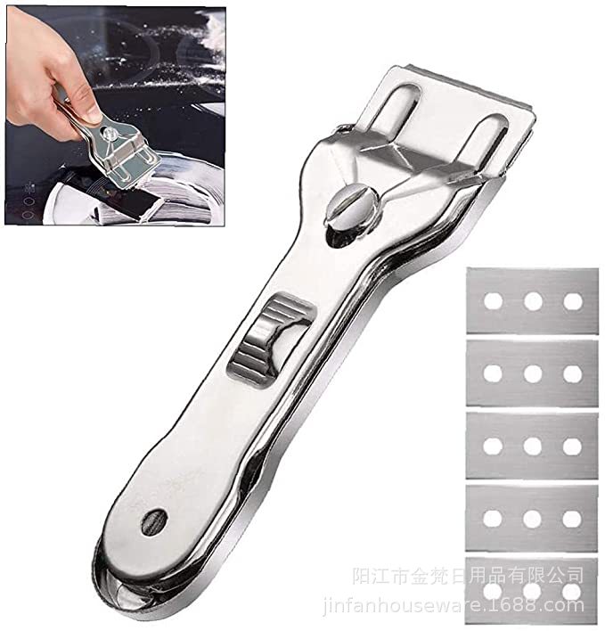 Herramientas de limpieza de la cocina descontaminación raspador azulejo piso vidrio limpieza raspador decoración descontaminación Herramientas de limpieza