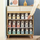 Adjustable Storage Double-Layer Thickened Shoe Rack Layered Shoe Holder Household Dormitory Shoe Storage Rack Shoe Cabinet Storage Rack