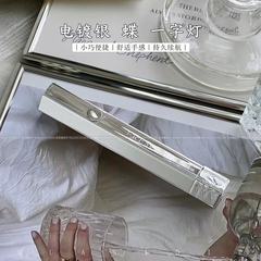 小穎ネイル-3w一字灯ネイル光治療灯手持ちスクリーン携帯爪焼き灯紫光灯赤色灯