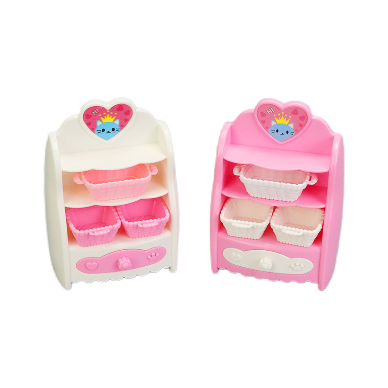 インスタ系ぬいぐるみおまままごとおもちゃ人形本棚キッチン収納キャビネットケースミニモックアクセサリー|undefined