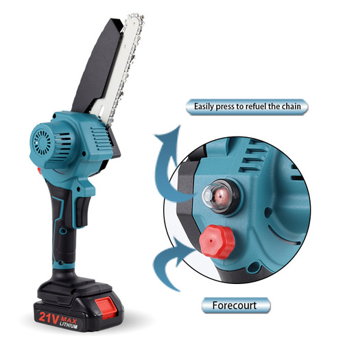 8-inch brushed corded pruning saw wireless logging saw orchard trimming lithium battery chainsaw handheld chainsaw