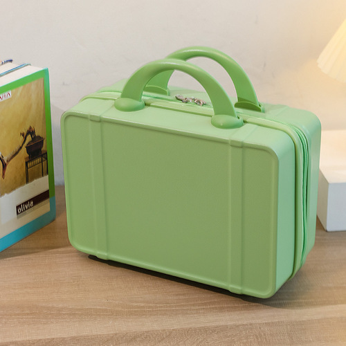 Macaron Handbag Makeup Box 14-inch Luggage Bag Portable Storage Box Fresh Style Gift Box Travel Case