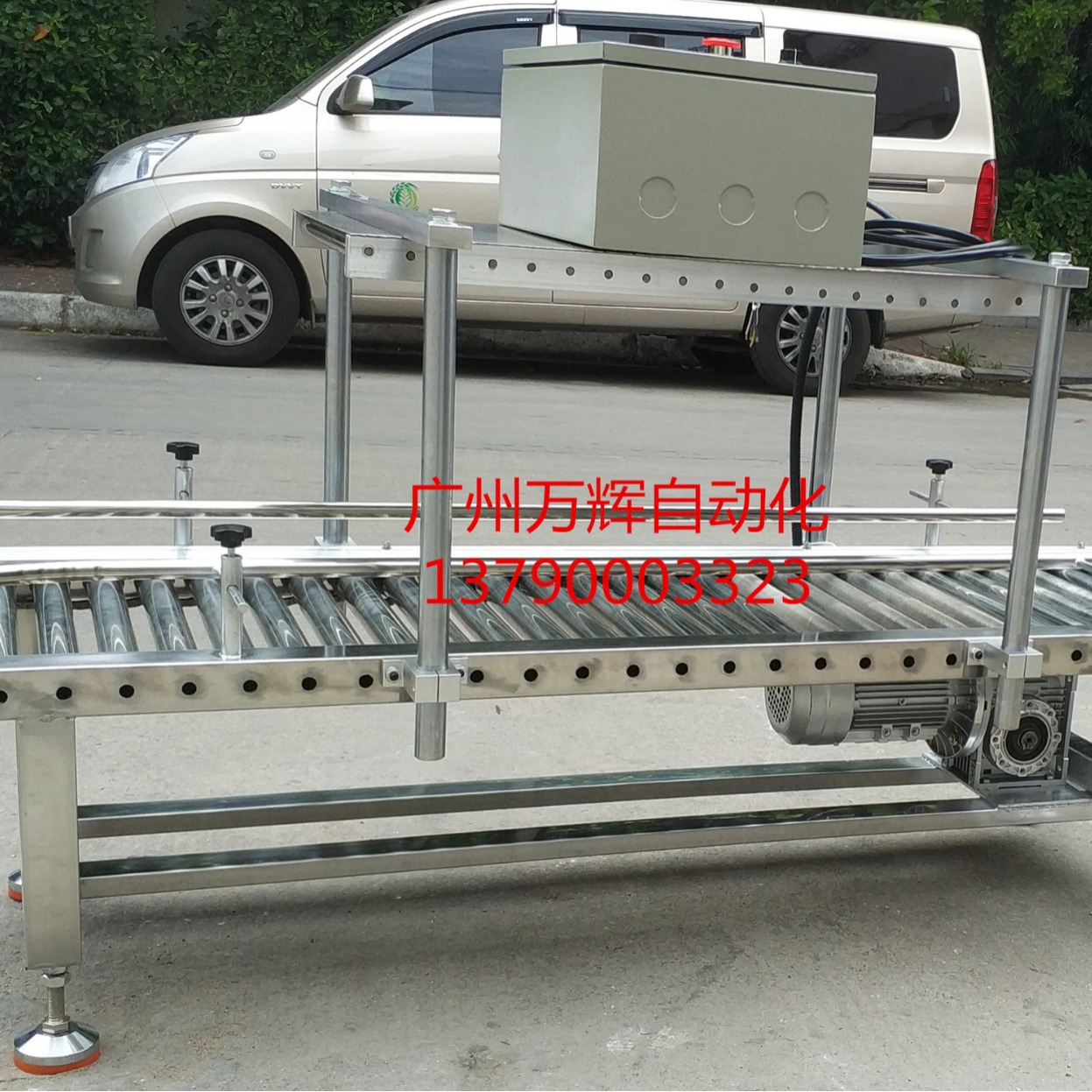 塑料桶自动压盖封口机 电动输送滚压 胶桶盖子自动压盖