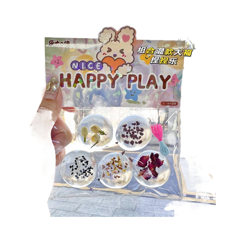 B Le Jiajia Garra de gato transparente Pellizcar música comida de simulación tofu descompresión accesorios descompresión descompresión ventilación pellizcar juguetes