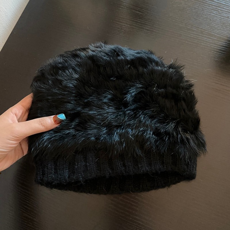 블랙 컬러 - 롤업 풀오버