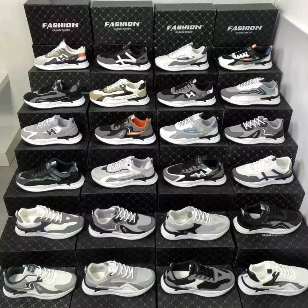 【福建运动鞋批发】大厂处理鞋地摊鞋直播夜市赶集源头货源男鞋子