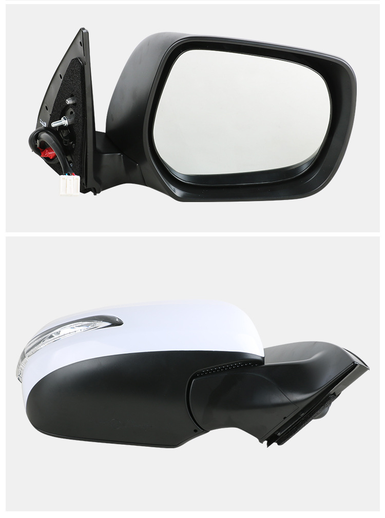Suitable for Toyota Prado Reversing Mirror Assembly 08-21 Prado Rearview Mirror New and Old Reflectors