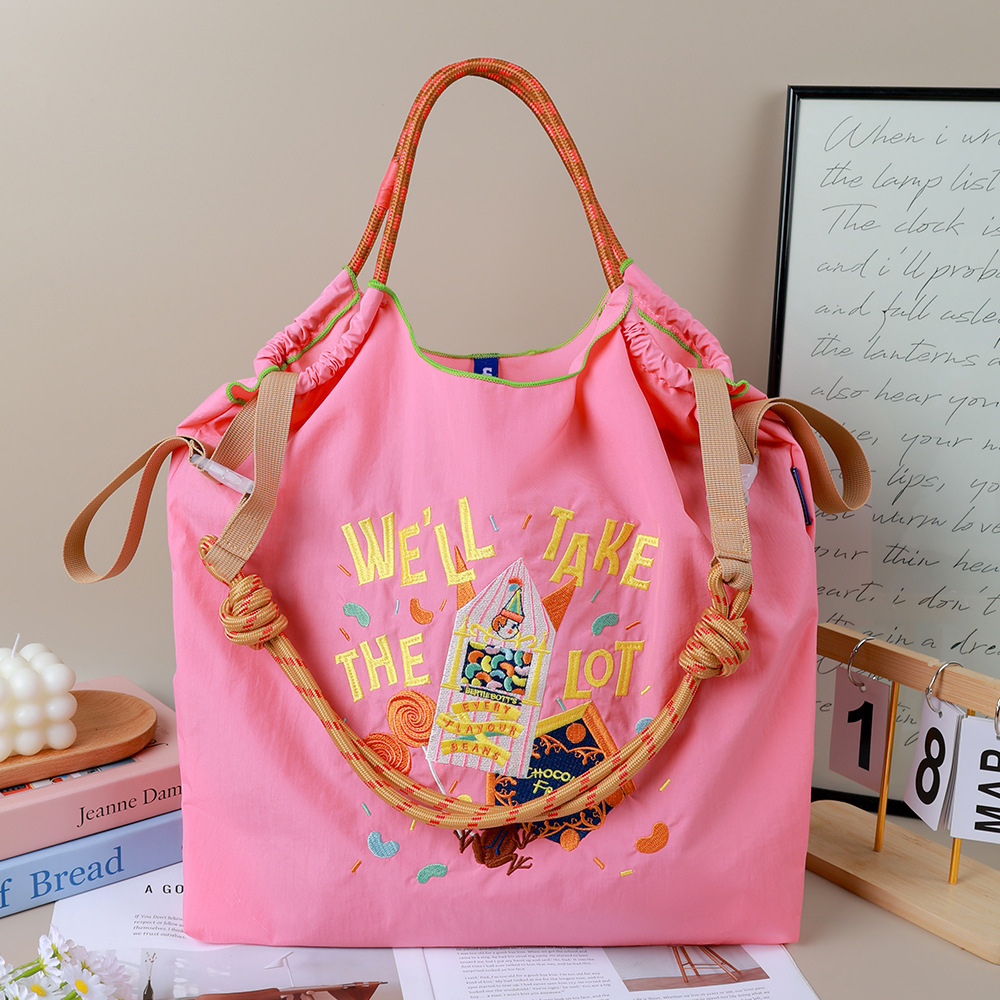 Watermelon Red·Everything + Orange Shoulder Strap