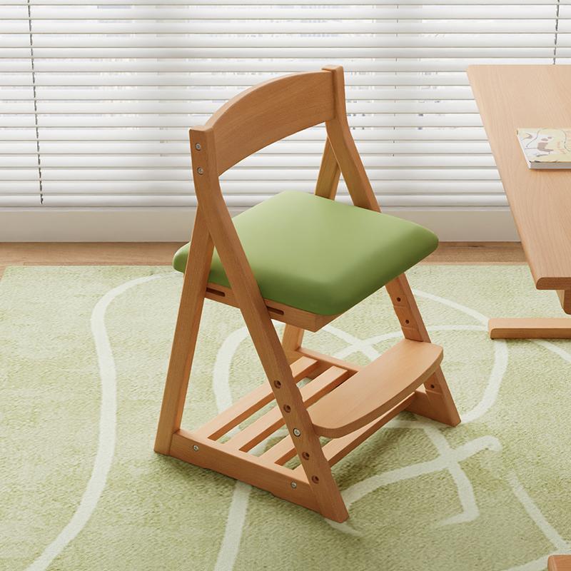 Solid Wood Children's Learning Chair, Liftable Dining Chair, Writing Chair, Primary School Student Chair, Sitting Posture Correction Chair, Seat Back Chair