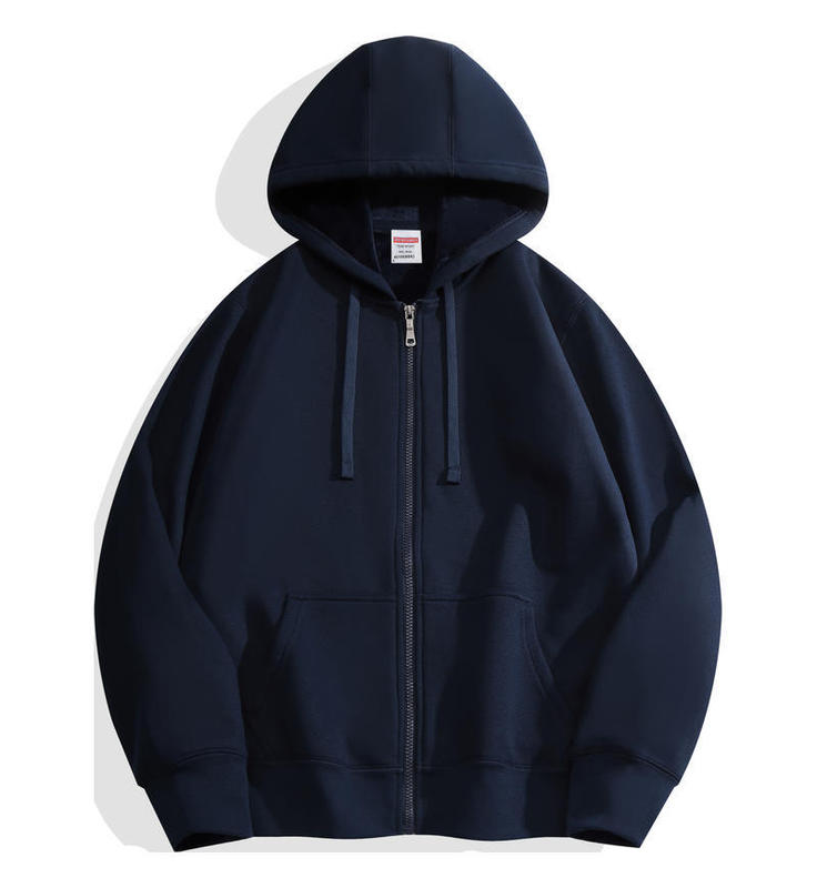 圆领卫衣定制logo加绒拉链开衫工作服团体套头连帽刺绣聚会服工装|undefined