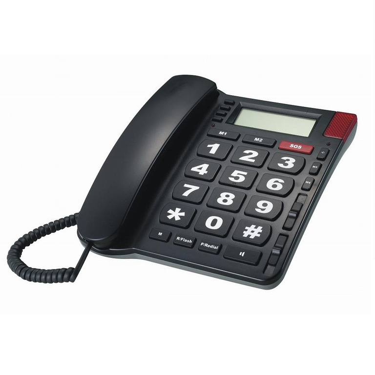 PEAKSOUND P-4220C 多功能一键求助大屏座机电话机提醒功能话机