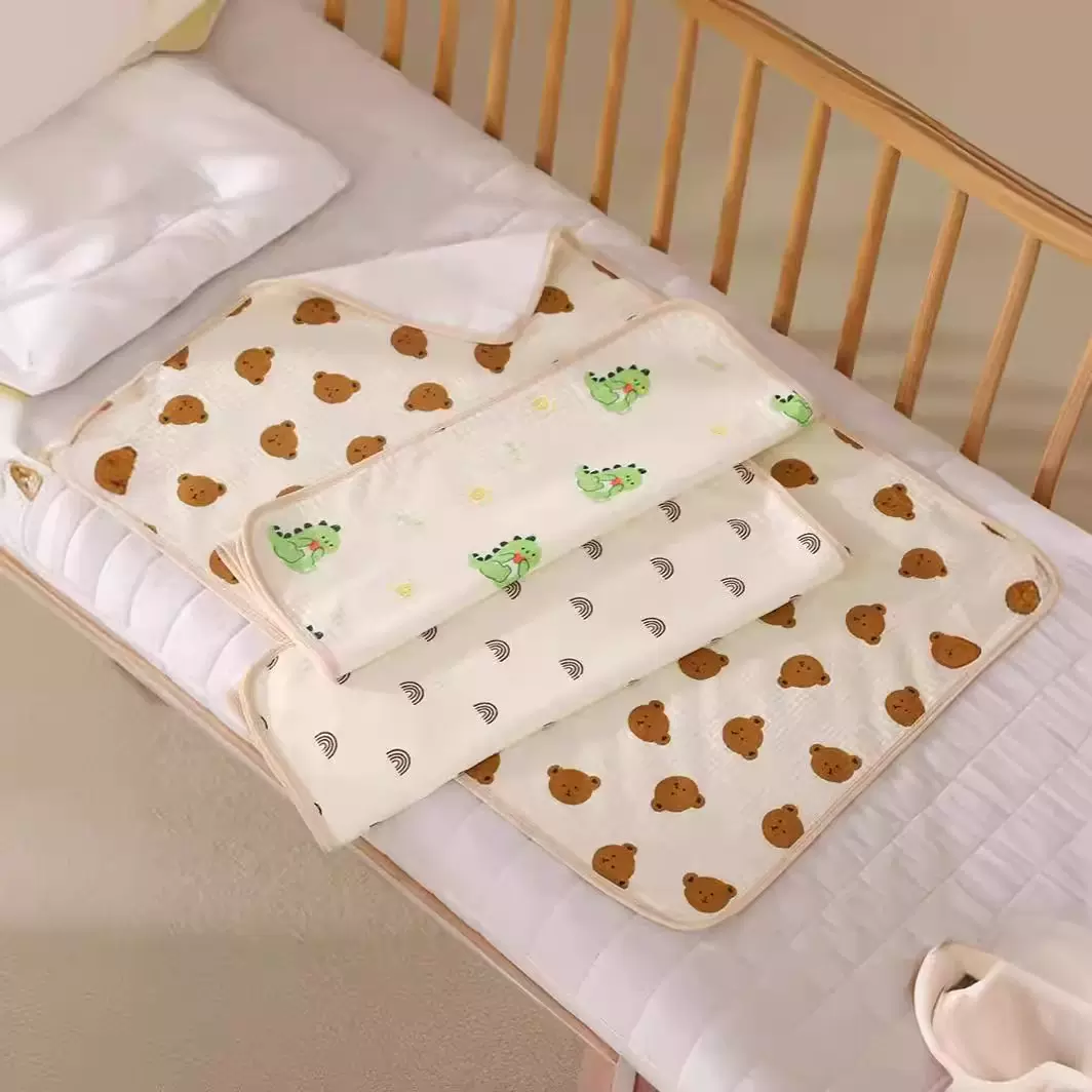 婴儿隔尿垫可洗纯棉a类防水透气宝宝防尿四季姨妈期生理垫新生儿