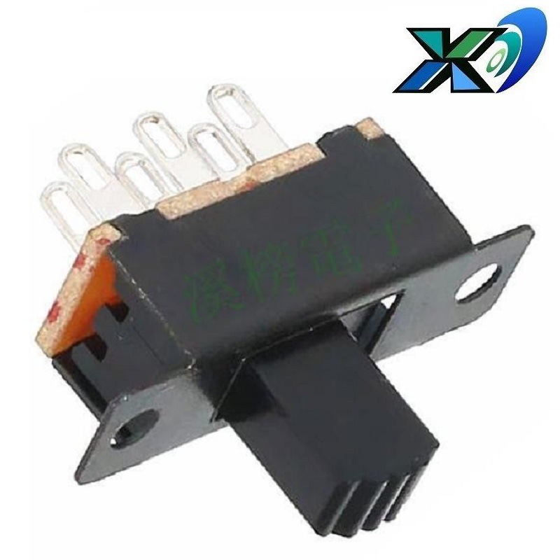 电器2档拨动开关 照明滑动开关2档  小家电滑动开关 医疗拨码开关