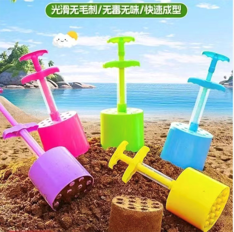 Juego de juguetes de playa para niños, juego de verano en la playa, juego al aire libre, herramienta de bola de briquetas de arena, dispositivo de bola de nieve para niños y niñas