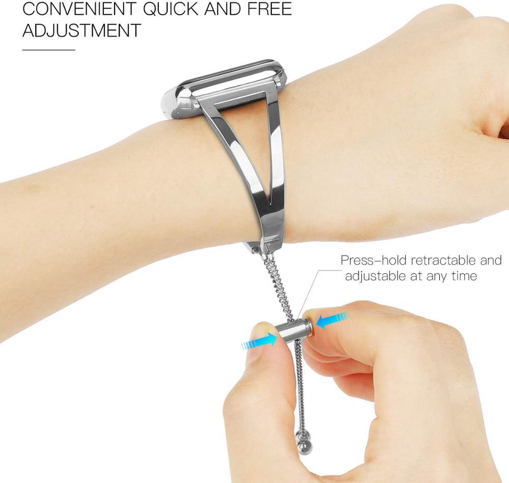 V-shaped Hollow Bangle