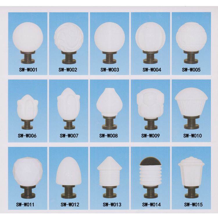 공장 직접 잔디 전등 버섯 모양의 공원 풍경 조명 PC 아크릴 투명 스프레이 페인트