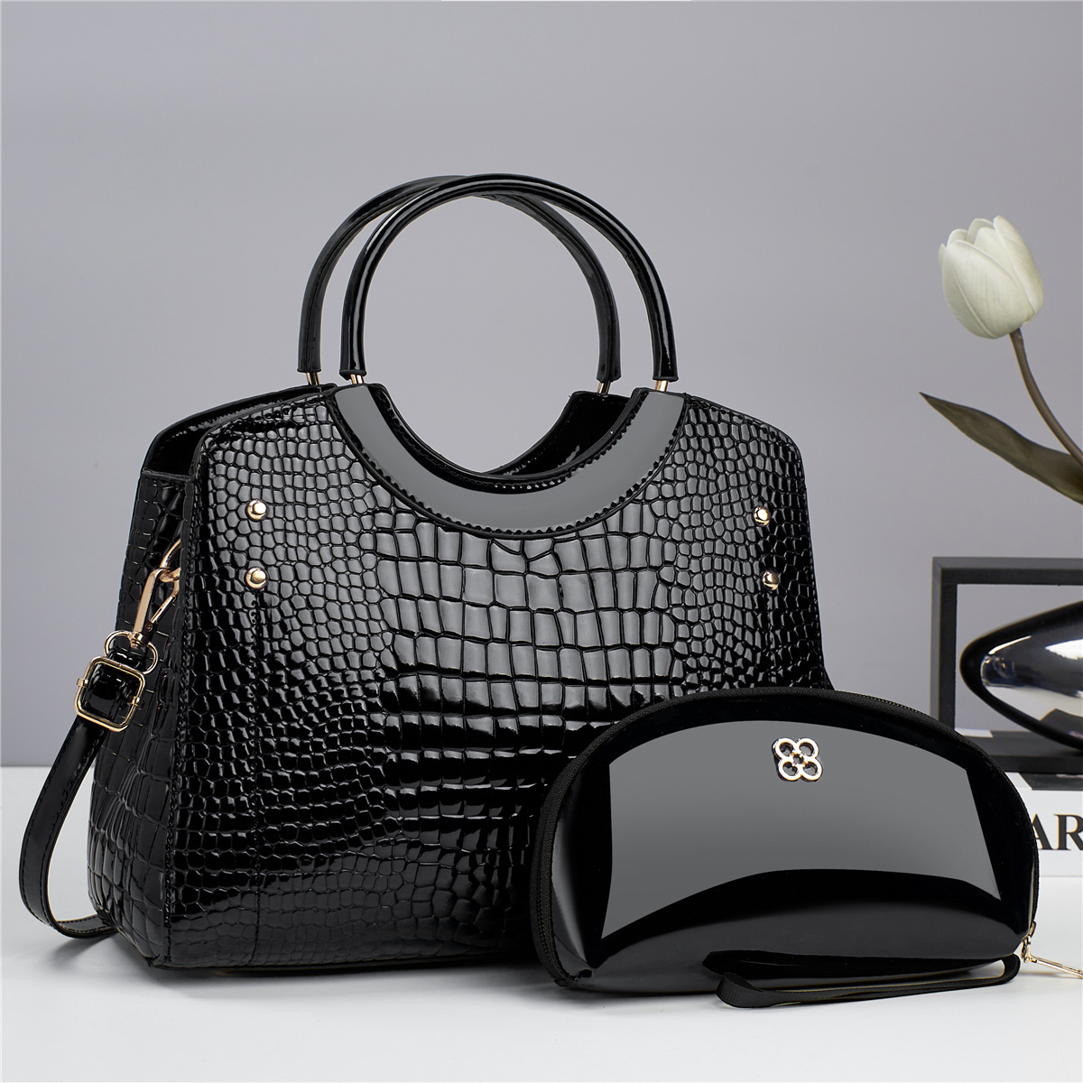 Bolso de hombro crossbody de las mujeres nueva fábrica de venta directa Nuevo estilo textura temperamento mamá bolso moda bolso de moda