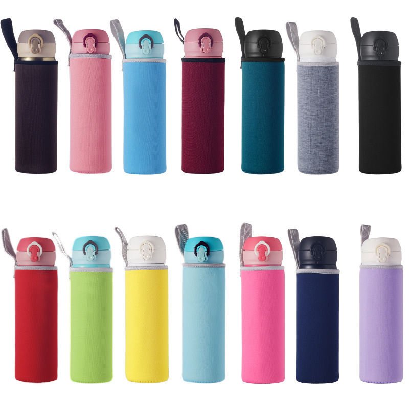 Wholesale Spot Creative Thermos Cup Cover, Cup Sheath, Glass Water Cup Cover, Diving Material Cup Cover, Printable Logo