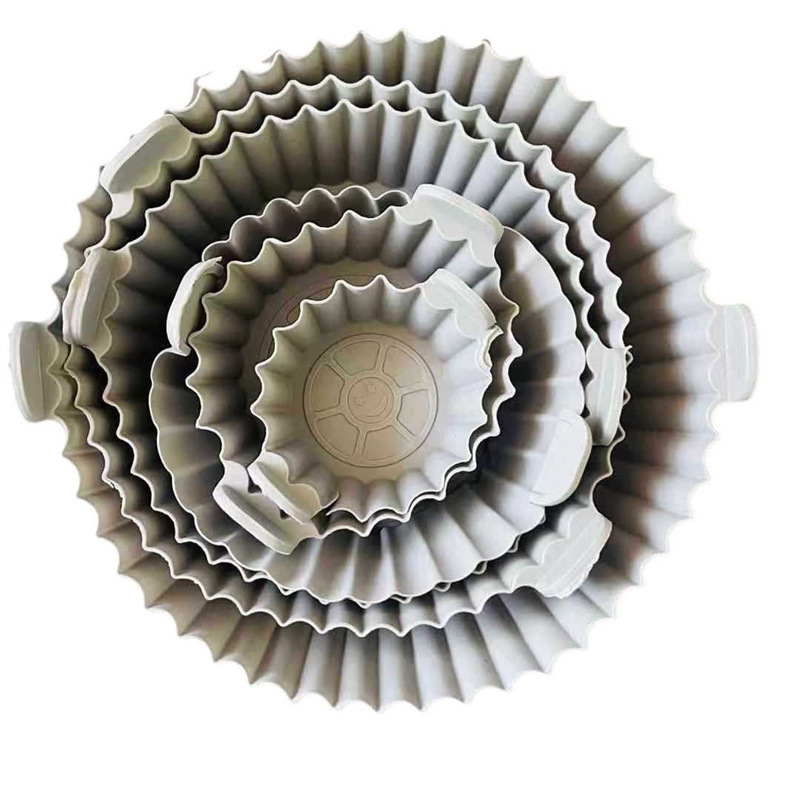 Transfronterizos Amazon AIRFRYER aire de silicona freidora de aire friedora tazón freidora de silicona azul bandeja de tostada