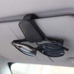 起爆車用眼鏡クリップカードクリップ車載皮多機能サングラスクリップ手形日よけ収納クロスボーダー新製品