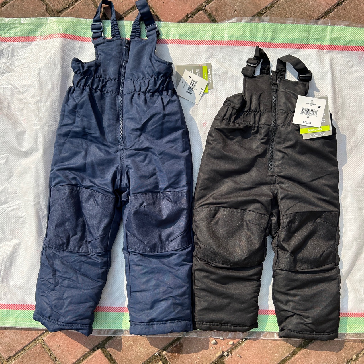 Comercio exterior simple al aire libre niños niños niños niñas pantalones de esquí a prueba de viento impermeable grueso calentamiento pantalones de algodón invierno