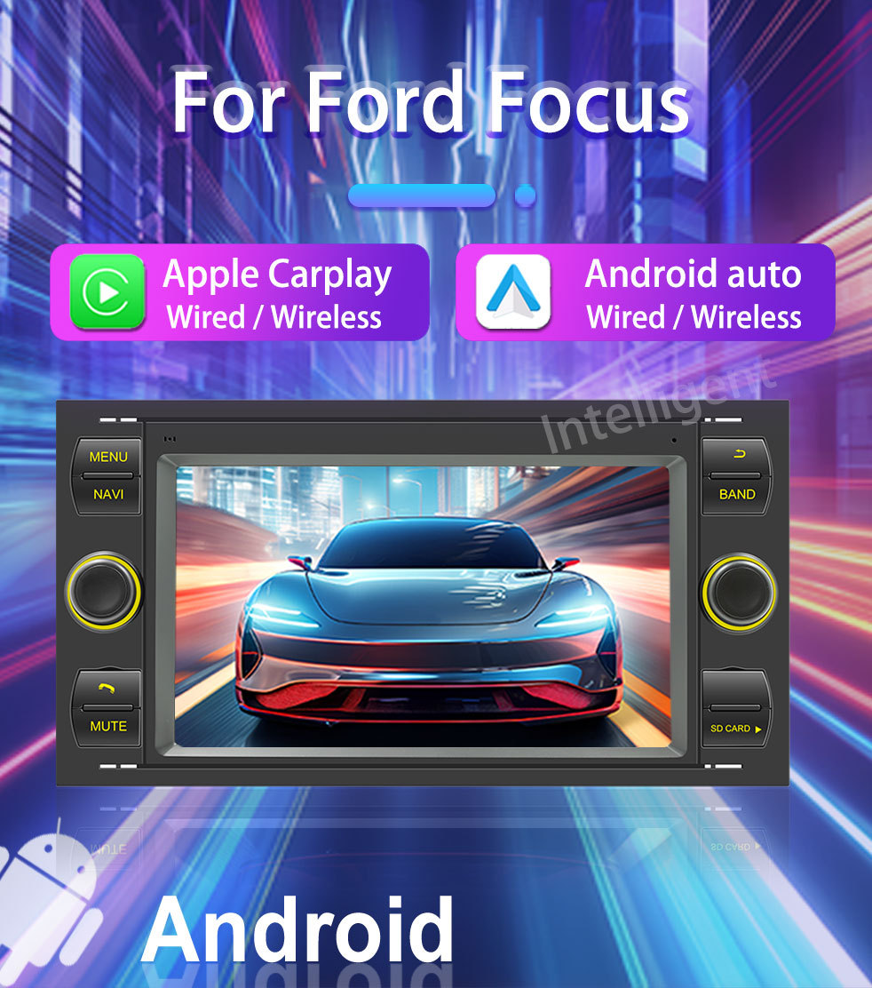 Suitable for 2005-2011 Ford Transit Car Android Gps Navigation Bluetooth Mp5 Player Carplay Navigation Device