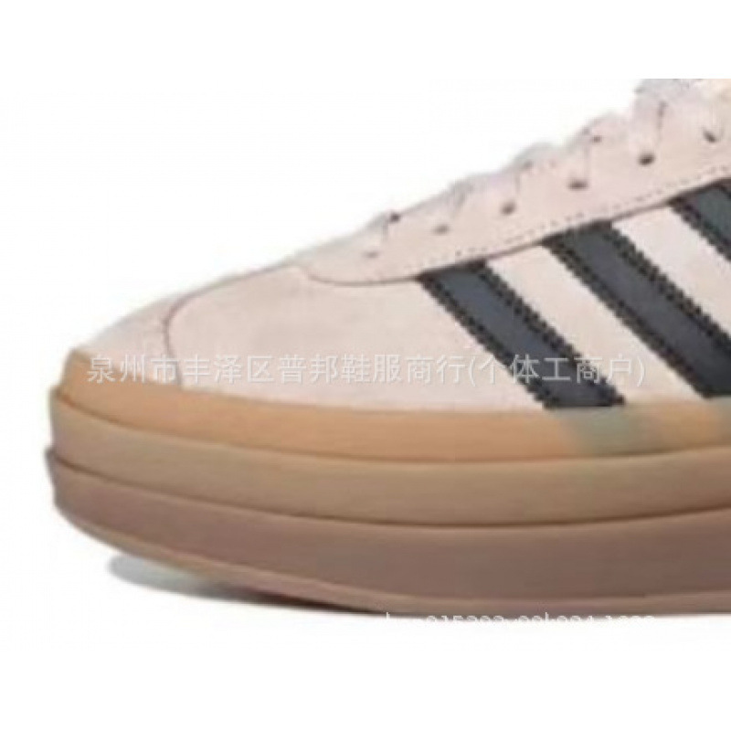 Zapatos de entrenamiento Samba Putian puro original versión alta universitaria campus rojo aumento de altura gruesa osos de fresa zapatos de mujer blanco y negro