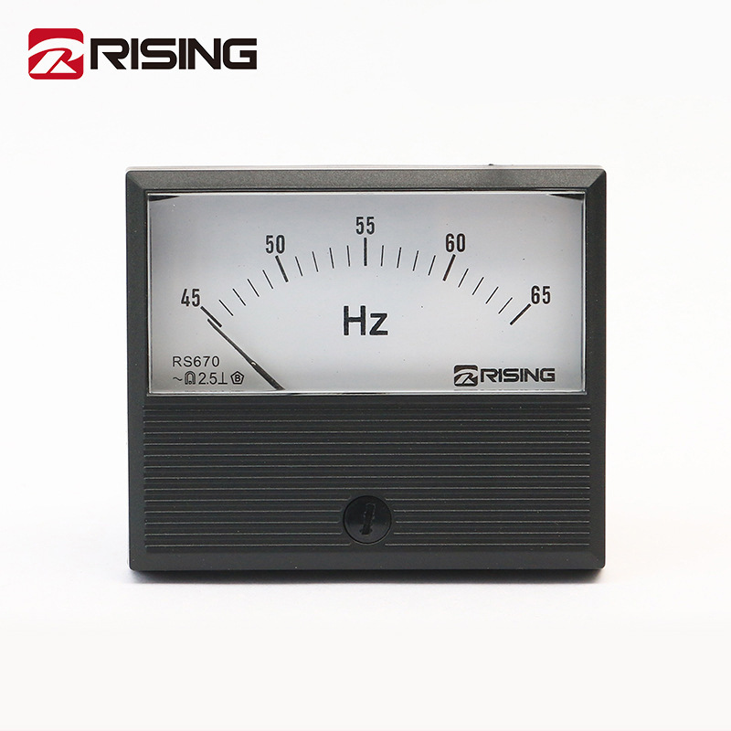 厂家供应矩形指针式直流电流表 DC-1A RS670 机械电流表头