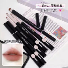 スウィートミント芸術家二頭唇線筆低飽和自然つや消しリップブラシ付き線筆学生平価