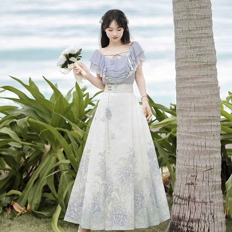 Оригинальное письмо гортензии в китайском стиле